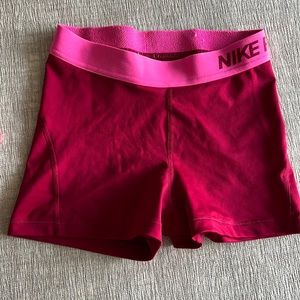 Nike spandex shorts